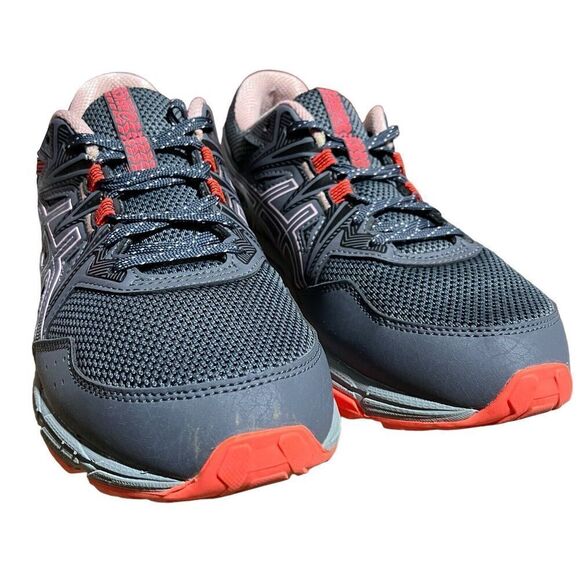 ASICS Women's 9.5 Wide Grey Gel-Venture 8 Running Shoes‎ 1012A706 Orange Pink - Picture 3 of 12